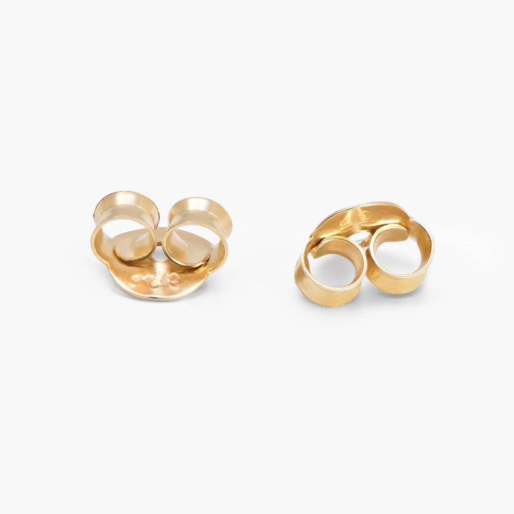 Unity Knot Stud Earrings - 18K Gold Plated Sterling Silver