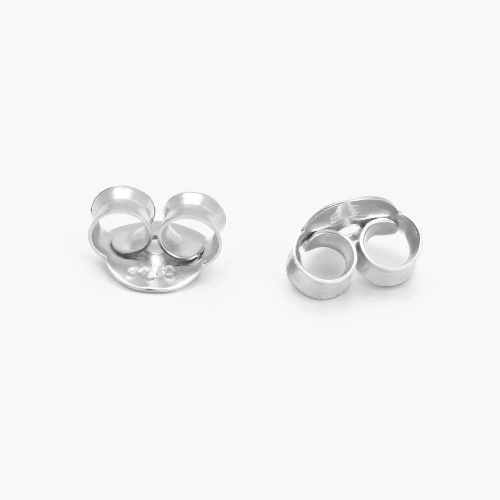 Unity Knot Stud Earrings - Sterling Silver