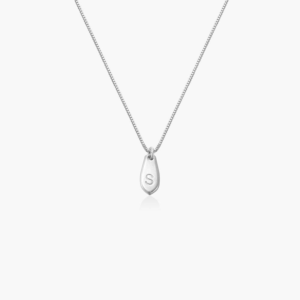 Cascade Initial Necklace - Sterling Silver