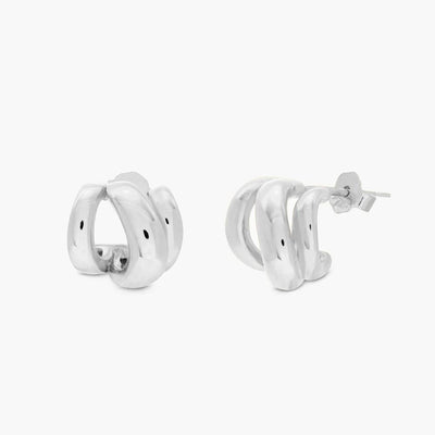 Sway Earrings - Sterling Silver