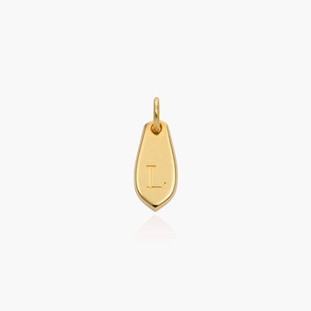 Cascade Initial Necklace - Gold Vermeil